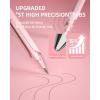 imageNicpro 13Pack Pastel Gel Ink Pen Set with Case Cute Retractable 05mm Fine Point Pen 12 Pink Pens Black Ink with 1 Highlighter Aesthetic Pens for Student Note TakingWritingOffice Supplies PinkPink