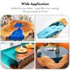 imageNicpro 15 Gallon Deep Pour Epoxy Resin Kit 2 to 4 Inch Depth High Gloss ampamp Clear Bubble Free Epoxy Resin for Craft River TableWood Filler Bar Top Coating Casting Self Level 2115 Gallon