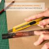imageNicpro 15 PCS Utility Knife Box Cutters Retractable Razor Knife 9mm with 30 PCS Extra Snap Off Blades for Lightweight Office Home Arts Crafts Hobby9 mm
