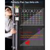 imageNicpro 2PCS Acrylic Magnetic Calendar for Fridge Clear Calendar Dry Erase Board for Refrigerator Monthly and Memo Acrylic Planning Board with 12 Marker Magnetic Pen Holder and Erase Towel 16quotx12quot