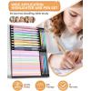 imageNicpro 33PCS Aesthetic Highlighter and Gel Pen set with Case 12 Bible Highlighters ampamp Cute Pens Refills With Soft Ink ampamp Tip No Bleed Quick Dry for Bible Study Journaling Planner Notes School Supplies
