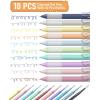imageNicpro 33PCS Aesthetic Highlighter and Gel Pen set with Case 12 Bible Highlighters ampamp Cute Pens Refills With Soft Ink ampamp Tip No Bleed Quick Dry for Bible Study Journaling Planner Notes School Supplies