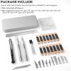 imageNicpro 43 PCS Craft Knife Set with Metal Case Hobby Knife with Various SK5 Hobby Art Blades for Precision Cutting Crafting Art Carving Leather ampamp Wood Cutting Tools Sharp Pen Knife Utility Knife