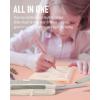 imageNicpro 50 PCS Aesthetic School Supplies with Pen Case 5 Quick Dry Retractable Black Ink Pens 12 Pastel Highlighters 6 Pastel Mechanical Pencil Set 05 ampamp 07 ampamp 09 ampamp 20 mm for Students Stationary50 PCS