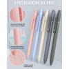 imageNicpro 62 PCS Book Annotation Kit with Case Aesthetic Highlighters and Pens Set Quick Dry Markers with 1200PCS Transparent Sticky Notes and Index Tabs for Bible Study Office School Annotating Books
