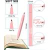 imageNicpro 62 PCS Book Annotation Kit with Case Aesthetic Highlighters and Pens Set Quick Dry Markers with 1200PCS Transparent Sticky Notes and Index Tabs for Bible Study Office School Annotating Books
