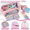 imageNicpro 71PCS Aesthetic Bible Journaling Kit Bible Study Supplies with Pen Case No Bleed Bible Highlighters and Pens Sticky Notes and Bible Tabs Mechanical Pencils Bible Study Kit for Women