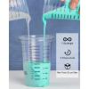 imageNicpro 74oz Silicone Mold Making Kit Liquid Silicone Rubber for Mold Making Jade Green Flexible ampamp Food Safe Silicone Mold Kit Mix Ratio 11 Casting Silicone for Resin Molds with Mold HousingJade Green