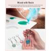 imageNicpro 8 Colors Chameleon Mica Powder Color Shift Mica Powder for Epoxy Resin ampamp Tumbler Resin Supplies Pigment Powder for Soap Making 017 ozjar8 colors