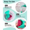 imageNicpro 80 oz Silicone Mold Making Kit 20A Platinum Liquid Silicone Rubber for Mold Maker Jade Green Flexible ampamp Food Safe Mix Ratio 11 for Casting 3D Resins Molds DIY with Gloves Sticks ampamp Cups80 OZ