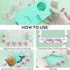 imageNicpro Adjustable Molds Housing for Silicone Mold Making Reusable Plastic Housing Frame Mold Making Silicone Rubber for Resin Molds Kit Soap Molds Candle Molds with Binder Clips DoubleSided Tape