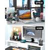 imageNicpro Desk Organzier and Accessories Black Mesh Desktop Organizer with Drawers Pen Holder Phone Holder 72 PCS Paper Clips Desk Caddy and Office Supply Organizer Set for Teacher Office Home