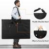 imageNicpro Light Weight Art Portfolio Bag 24 x 36 Inches Waterproof Nylon Art Portfolio Case with Shoulder ampamp Handle Carry for Artwork Poster Sketch Drawing Canvas Photography Solar Panel Storage24 x 36 inches