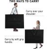imageNicpro Light Weight Art Portfolio Bag 24 x 36 Inches Waterproof Nylon Art Portfolio Case with Shoulder ampamp Handle Carry for Artwork Poster Sketch Drawing Canvas Photography Solar Panel Storage32 x 42 inches