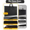 imageNicpro Light Weight Art Portfolio Bag 24 x 36 Inches Waterproof Nylon Art Portfolio Case with Shoulder ampamp Handle Carry for Artwork Poster Sketch Drawing Canvas Photography Solar Panel Storage18 x 24 inches