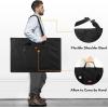 imageNicpro Light Weight Art Portfolio Bag 24 x 36 Inches Waterproof Nylon Art Portfolio Case with Shoulder ampamp Handle Carry for Artwork Poster Sketch Drawing Canvas Photography Solar Panel Storage20 x 26 inches