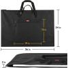 imageNicpro Light Weight Art Portfolio Bag 24 x 36 Inches Waterproof Nylon Art Portfolio Case with Shoulder ampamp Handle Carry for Artwork Poster Sketch Drawing Canvas Photography Solar Panel Storage24 x 36 inches