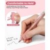 imageNicpro Pink Gel Pens Set 22 Pack 05mm Fine Point Smooth Writing Pen13 Quick Dry Black Ink Pen with Highlighter and Mechanical Pencil Cute Office School Supplies for Journaling Note Taking PinkPink