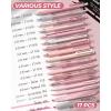 imageNicpro Pink Gel Pens Set 22 Pack 05mm Fine Point Smooth Writing Pen13 Quick Dry Black Ink Pen with Highlighter and Mechanical Pencil Cute Office School Supplies for Journaling Note Taking PinkPink