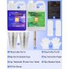 imageNicpro Silicone Mold Making Kit 30A 140 OZ Blue Liquid Silicone for Mold Maker Fast Cure Silicone Rubber for Mold Making Food Safe Molding Silicone for Casting Resin Moldswith Gloves Sticks ampamp Cups140 OZ