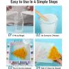 imageNicpro Super Elastic Silicone Mold Making Kit 140 Oz Liquid Silicone for Mold Making Mix Ratio 11 Silicone Rubber Mold Making Kit Ideal for Casting 3D Resin Molds Silicone Molds15a140 OZ