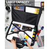 imageNicpro Upgrade Art Portfolio Bag 24 x 36 Waterproof Nylon Artist Bag with Reinforced Side Edges ampamp Adjustable Shoulder Strap Storage Art Portfolio Case for Artwork Drawing Canvas Photography Poster32 x 42 inches