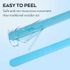 imageSilicone Resin Measuring Cups Tool Kit Nicpro 250 ampamp 100 ml Measure Cups Silicone Popsicle Stir Sticks Pipettes Finger Cots for Epoxy Resin Mixing Molds Jewelry Making Waxing Easy CleanWhite