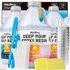 imageNicpro 15 Gallon Deep Pour Epoxy Resin Kit 2 to 4 Inch Depth High Gloss ampamp Clear Bubble Free Epoxy Resin for Craft River TableWood Filler Bar Top Coating Casting Self Level 2115 Gallon