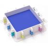 imageNicpro Adjustable Molds Housing for Silicone Mold Making Reusable Plastic Housing Frame Mold Making Silicone Rubber for Resin Molds Kit Soap Molds Candle Molds with Binder Clips DoubleSided Tape