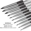 imageNicpro 10 PCS Watercolor Paint Brushes Round Tip Artist Painting Brush Set for Water Color Acrylic Oil Gouache Ink Detail Rock by Number Model Art PaintbrushRound
