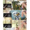 imageNicpro 11 Pack Miniature Painting Set Kolinsky Sable Fine Detail Paint Brushes for Models Watercolor Acrylic Oil Ceramic Face Citadel Art Figure Paint by Number  Thin Artist Kit Nylon Holder