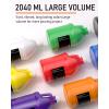 imageNicpro 14 Colors Large Bulk Acrylic Pour Paint Set 338 oz1000 ml Premixed High Flow Art Pouring Paint Supplies Kit with Silicone Pour Oil Gloves for Beginner Cell Creation Flow DIY Ready to Pour8 Colors