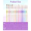 imageNicpro 15PCS Micro Fine Detail Paint Brush Set Macaron Pastel Small Miniature Fine Tip Detail Brushes Kit for Acrylic Oil Watercolor Craft Models Miniatures Rock Painting Paint by Numbers15 PCS