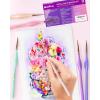 imageNicpro 15PCS Micro Fine Detail Paint Brush Set Macaron Pastel Small Miniature Fine Tip Detail Brushes Kit for Acrylic Oil Watercolor Craft Models Miniatures Rock Painting Paint by Numbers15 PCS