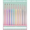 imageNicpro 15PCS Micro Fine Detail Paint Brush Set Macaron Pastel Small Miniature Fine Tip Detail Brushes Kit for Acrylic Oil Watercolor Craft Models Miniatures Rock Painting Paint by Numbers10 PCS