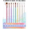 imageNicpro 15PCS Watercolor Brushes Set Artists Professional Watercolor Paint Brush Soft Synthetic Squirrel Hair with Round Flat Dagger Wash for Water Color Gouache Ink  with Holder ampamp BagPink
