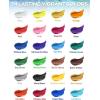 imageNicpro 24 Colors Large Bulk Acrylic Paint Set 845 oz250 ml Non Toxic Artist Painting Supplies for Multi Surface Canvas Wood Fabric Leather Rock Glass Paper Crafts Hobby with Color Wheel338 Fl Oz Pack of 24
