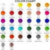 imageNicpro 32 Colors Outdoor Acrylic Paint Bulk with Brush and Sponge Knife NonToxic Paint for Multisurface Rock Wood Fabric Leather Crafts Canvas Shoes and Wall Painting32 Colors