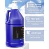 imageNicpro 6 Colors Large Bulk Acrylic Paint Set 128 oz 1 Gallon Rich Art Painting Supplies Non Toxic for Multi Surface Canvas Wood Leather Fabric Stone Craft for Kid ampamp Adult with Pump Color wheel128oz 6colors