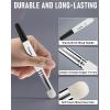 imageNicpro Dry Brush Miniature Painting 7 Sizes Professional Drybrush Set with Storage Case Hobby Detail Paint Brushes for Tabletop ampamp Wargames Miniature Warhammer 40K Model PaintingWhite