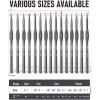 imageNicpro Fine Detail Paint Brush Set 15PCS Fine Tip Miniature Painting Brushes for Fine DetailingWarhammer 40k Miniature Model Paint by Numbers ampamp Acrylic Watercolor Oil Painting with Container