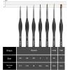 imageNicpro Micro Detail Paint Brush Set  7 PCS Tiny Miniature Paint Brushes Fine Detail Painting Brushes for Acrylic Watercolor Oil ampamp Paint by Number Rock Painting Warhammer 40k Craft  with HolderBlack