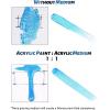 imageNicpro Pouring Medium for Acrylic Paint 338oz  1000ml Acrylic Paint Thinner Acrylic Flow Medium Improve Flow Consistency338 Fl Oz Pack of 1