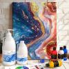 imageNicpro Pouring Medium for Acrylic Paint 338oz  1000ml Acrylic Paint Thinner Acrylic Flow Medium Improve Flow Consistency69 Fl Oz Pack of 1
