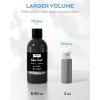 imageNicpro White Fabric Paint 845 oz 250 ml Fabric Paint for Clothes Permanent Soft Rich Pigment NonToxic Textile Paint for Fabric DIY Crafts Tshirts Shoes Leather Jeans Bags Canvas for Kid Adultblack