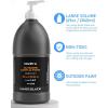 imageNicpro White Large Outdoor Acrylic Paint Set 69 oz 2040 ml Rich Art Painting Supplies Non Toxic Multi Surface Paint for Canvas Wood Leather Fabric Stone Craft for Kid ampamp Adult with PumpBlack
