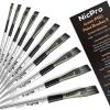 imageNicpro 10 PCS Watercolor Paint Brushes Round Tip Artist Painting Brush Set for Water Color Acrylic Oil Gouache Ink Detail Rock by Number Model Art PaintbrushAngular