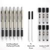 imageNicpro 05 mm Art Mechanical Pencils Set in Gift Case 6 PCS Metal Drafting Pencil 05mm with 6 Tube HB Lead Refills ampamp 18 PCS Eraser Refills for Adults Children Artist Writing Drawing Sketching1 Count Pack of 6