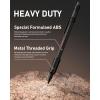 imageNicpro 09 Metal Mechanical Pencil Set with Case 3PCS Hevey Duty MP2000 Lead Pencil With 6 Tube HB Lead Refills 09mm Erasers Weatherproof Barrel for Outdoor Writing Drafting Drawing Sketching05mm  07mm