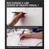 imageNicpro 09 Metal Mechanical Pencil Set with Case 3PCS Hevey Duty MP2000 Lead Pencil With 6 Tube HB Lead Refills 09mm Erasers Weatherproof Barrel for Outdoor Writing Drafting Drawing Sketching05mm  07mm